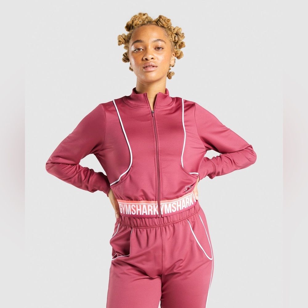 Gymshark RECESS TRACK TOP🩷